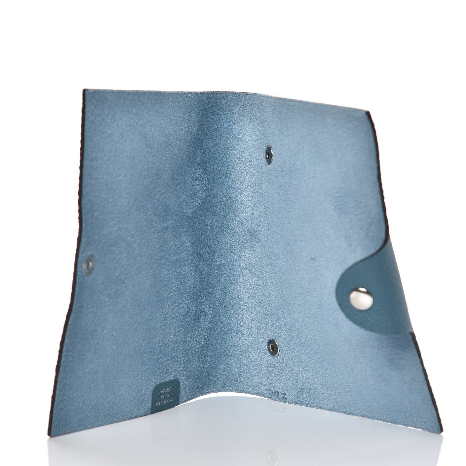Hermes Togo Ulysse PM Agenda Cover Blue Jean 5 of 7