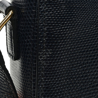 Celine Lizard Teen Triomphe Navy Blue 10 of 10