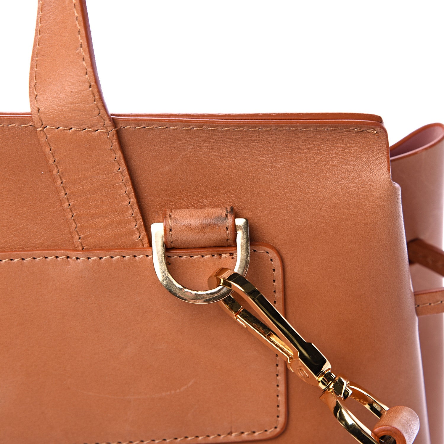 Mansur Gavriel Calfskin Lady Bag Camello Rosa 18 of 20
