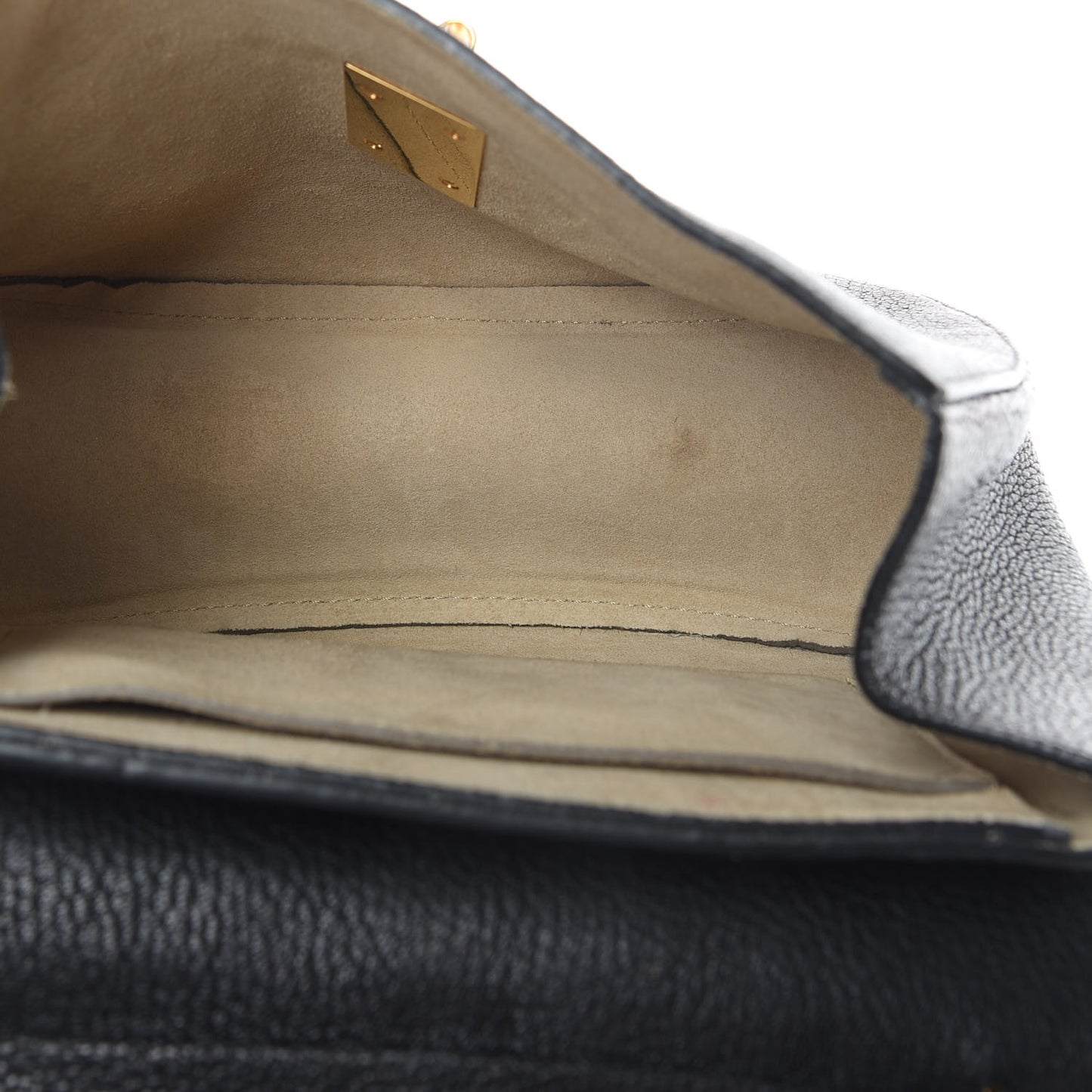 Grained Lambskin Drew Shoulder Bag Black