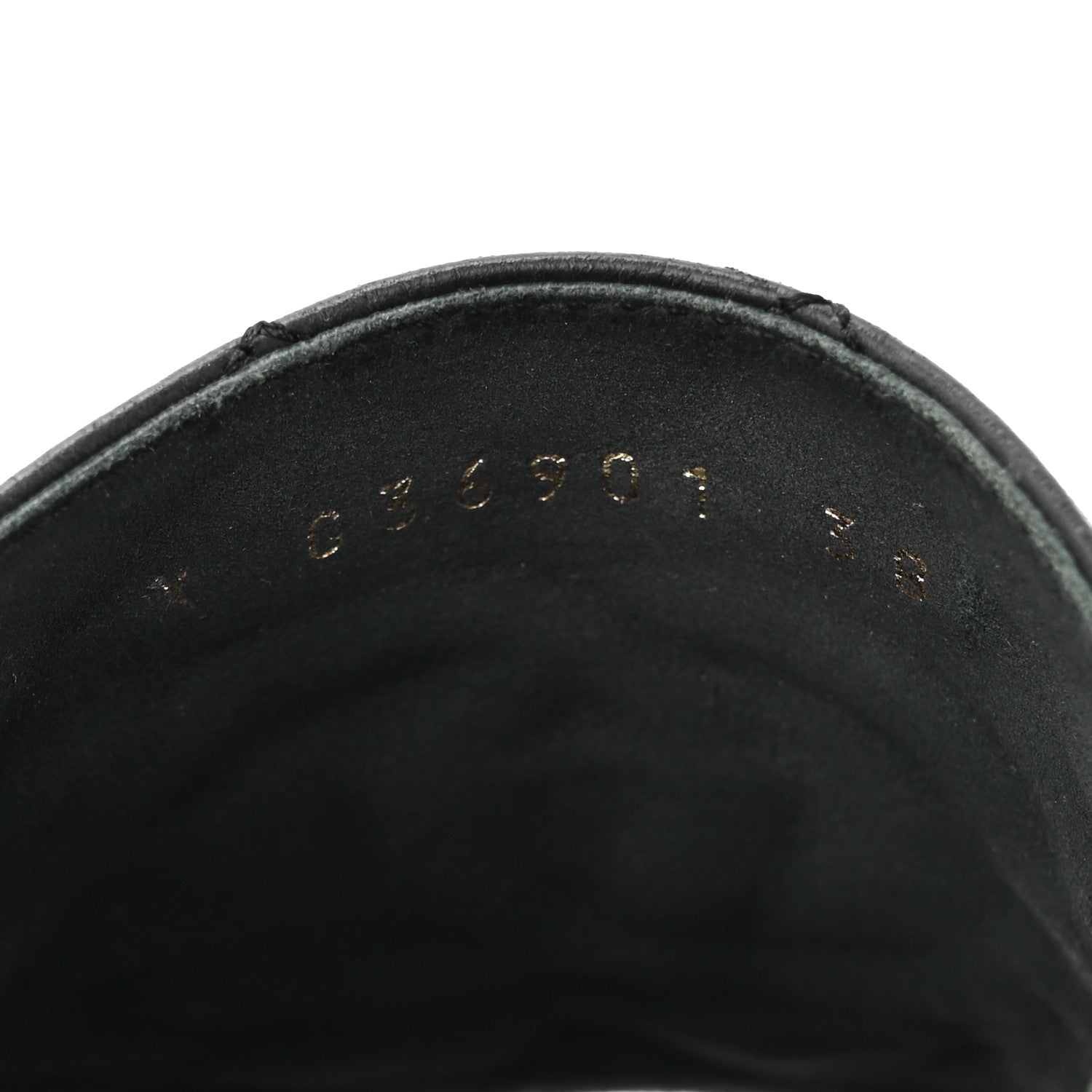 Chanel Lambskin Quilted CC Mules Sandals 38 Black 9 of 9