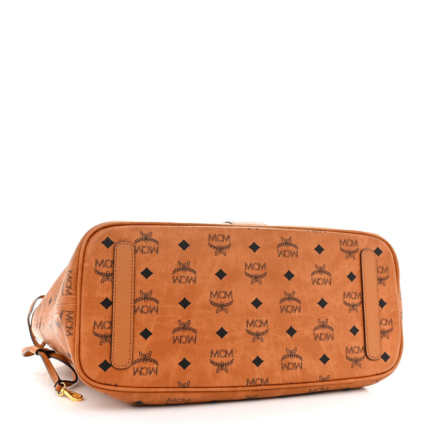 Visetos Medium Liz Reversible Shopper Tote Cognac