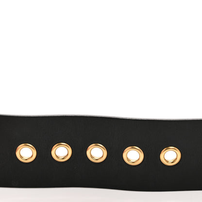 Christian Dior Calfskin Diorquake Belt 80 32 Black 3 of 8