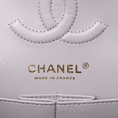 Chanel Caviar Quilted Small Double Flap Grey 6 of 10