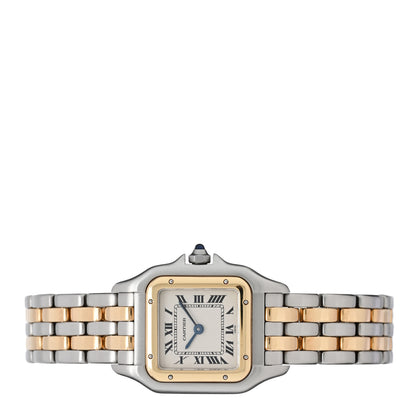 Cartier Stainless Steel 18K Yellow Gold 22mm Panthere Quartz Watch 2 of 4