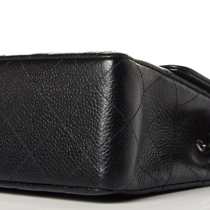 Chanel Caviar Quilted Mini Square Flap Black 9 of 10