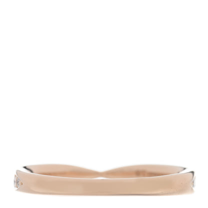 Tiffany 18K Rose Gold Diamond 1.8mm Harmony Band Ring 45 3.5 3 of 5