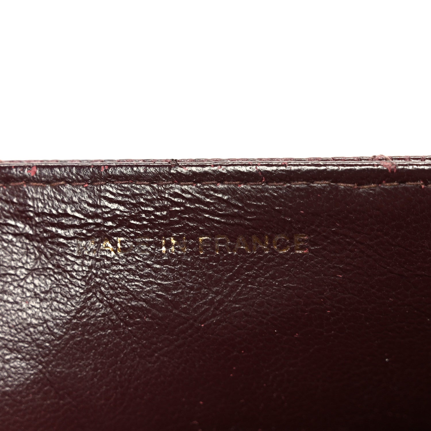 Chanel Caviar Quilted Briefcase Laptop Bag Burgundy 8 of 12