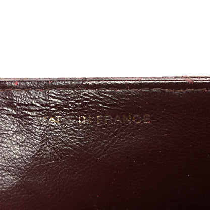 Chanel Caviar Quilted Briefcase Laptop Bag Burgundy 8 of 12
