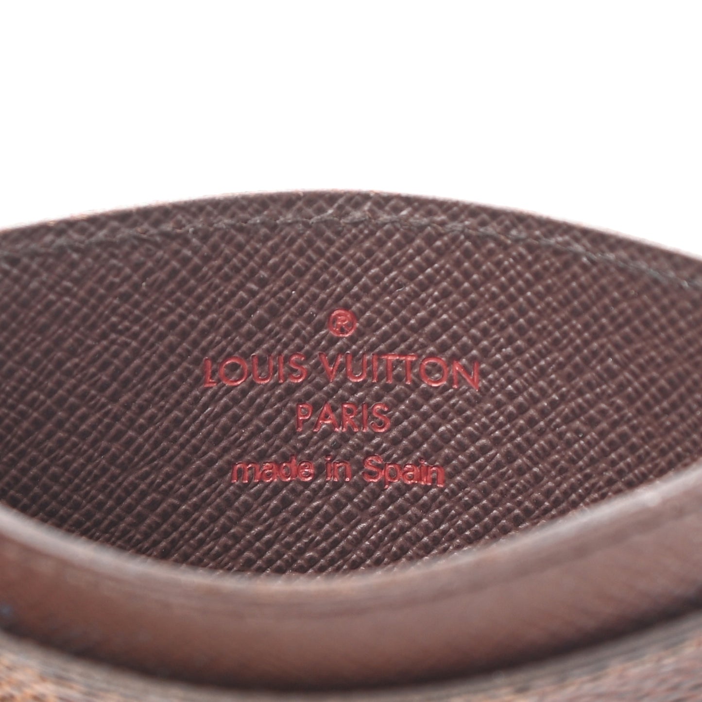 Damier Ebene Card Holder
