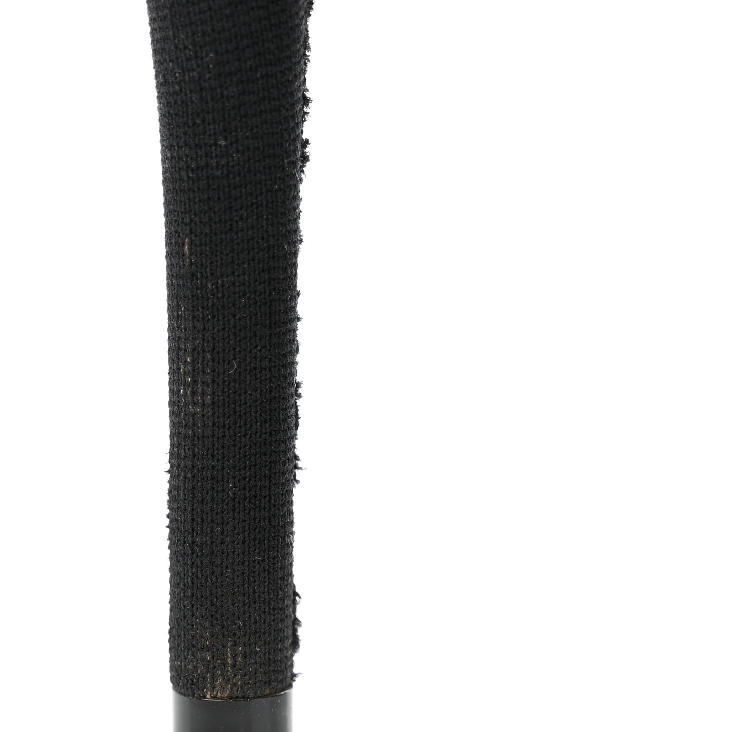 Jersey Crepe Extreme Pointed Toe Knife Booties 38 Black