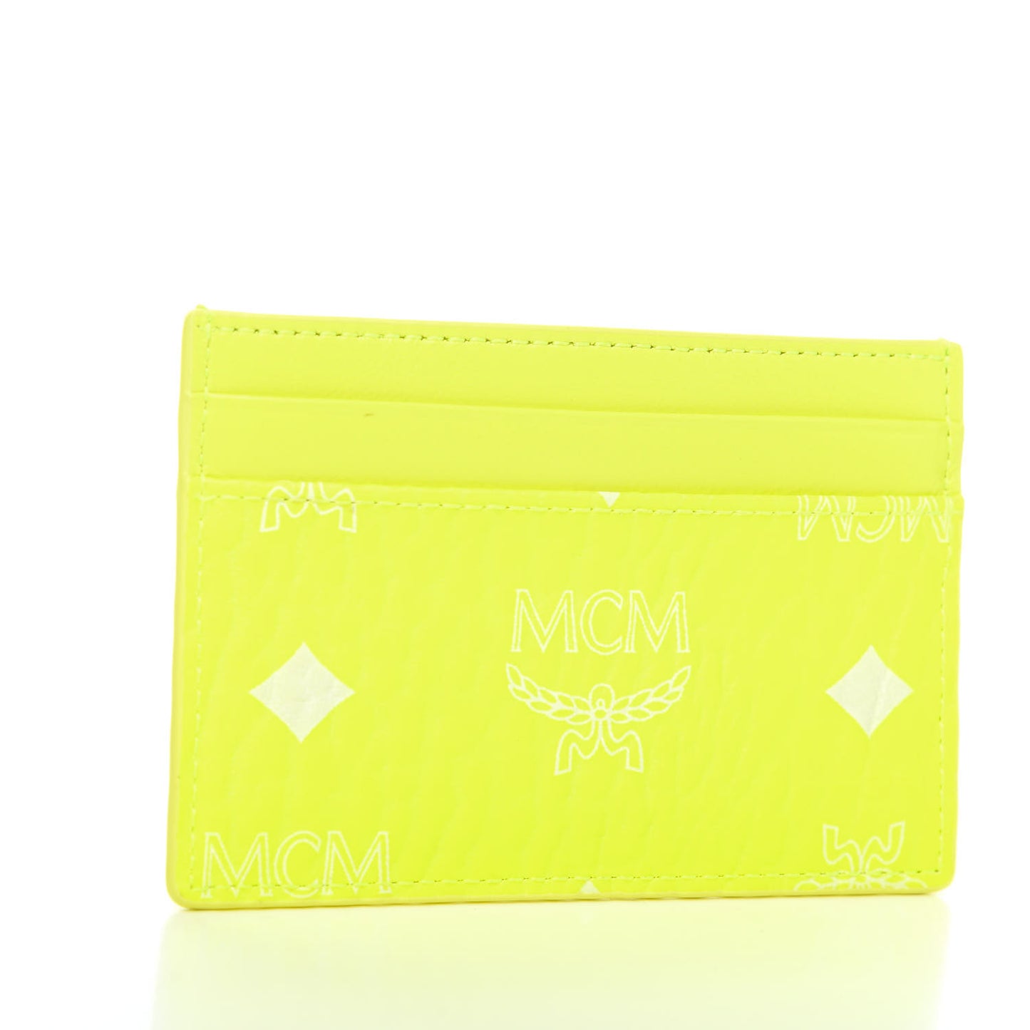 Visetos Card Case Neon Yellow