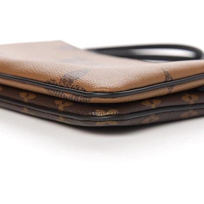 Louis Vuitton Reverse Monogram Giant Double Zip Pochette 7 of 9