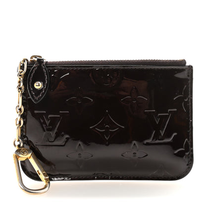Louis Vuitton Vernis Key Pouch NM Amarante 1 of 6