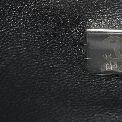Chanel Pearly Lambskin Quilted Mini Rectangular Flap So Black 7 of 10