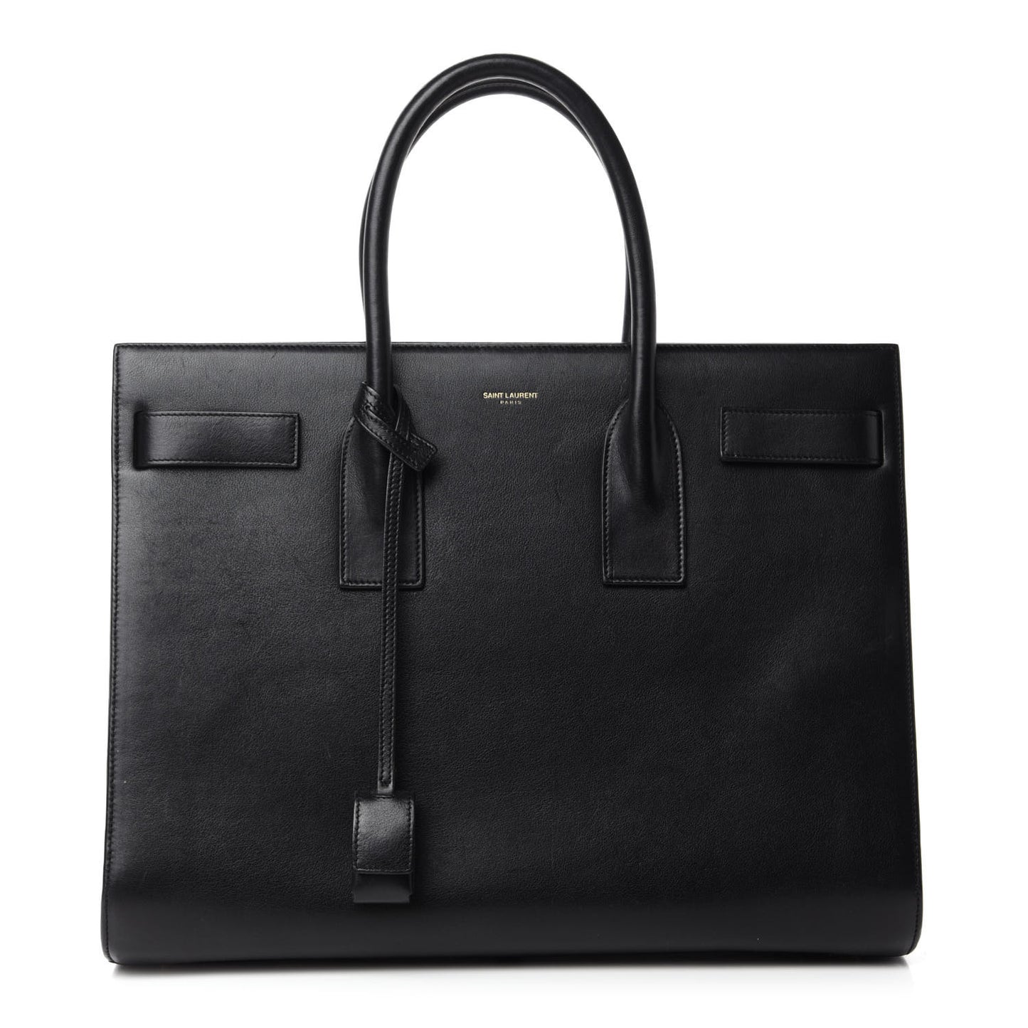 Calfskin Large Sac De Jour Carryall Black