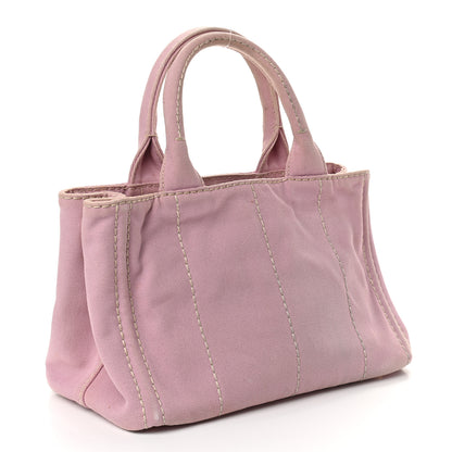 Prada Canapa Small Logo Tote Alabastro 3 of 10