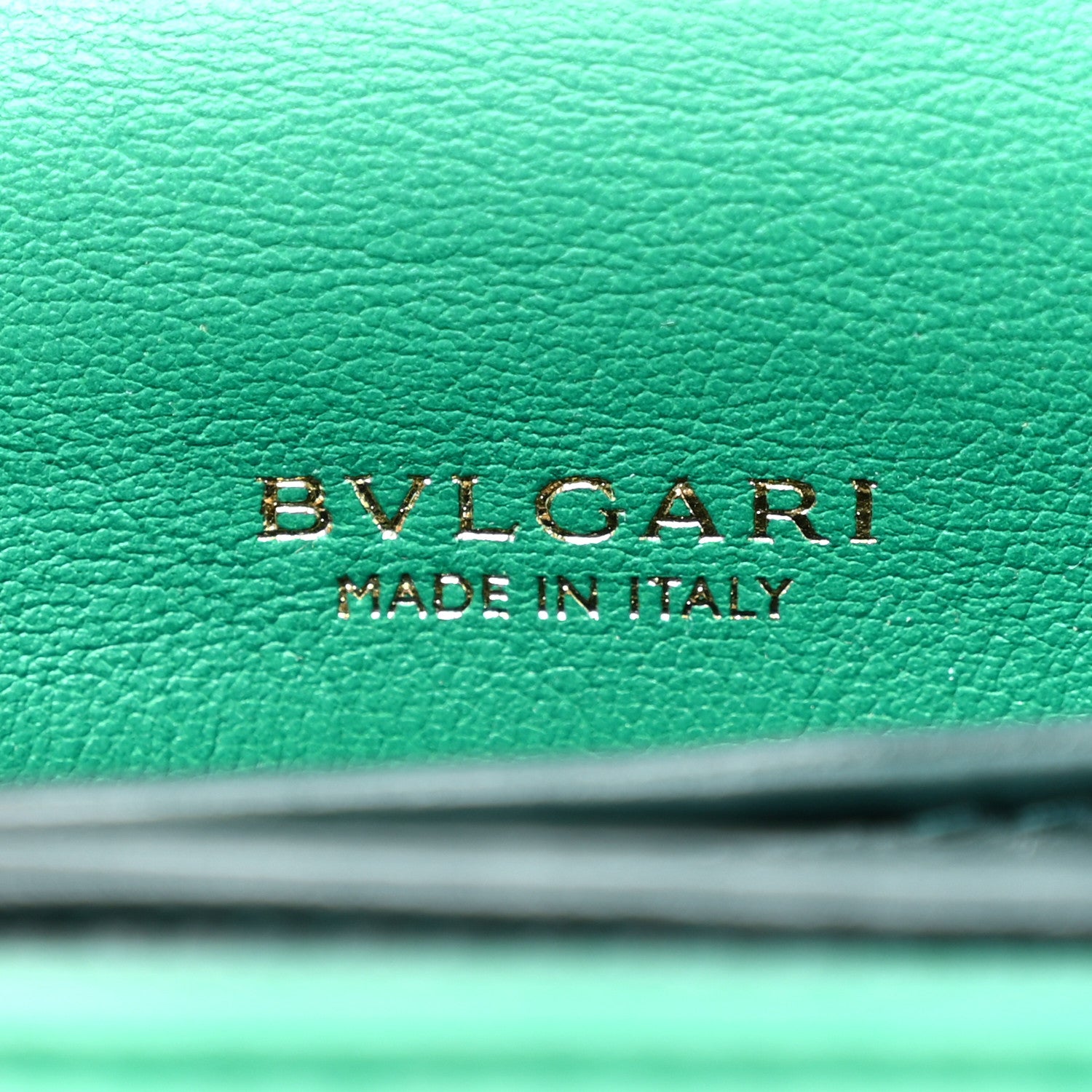 Bulgari Calfskin Serpenti Reverse Micro Top Handle Emerald Green 6 of 10