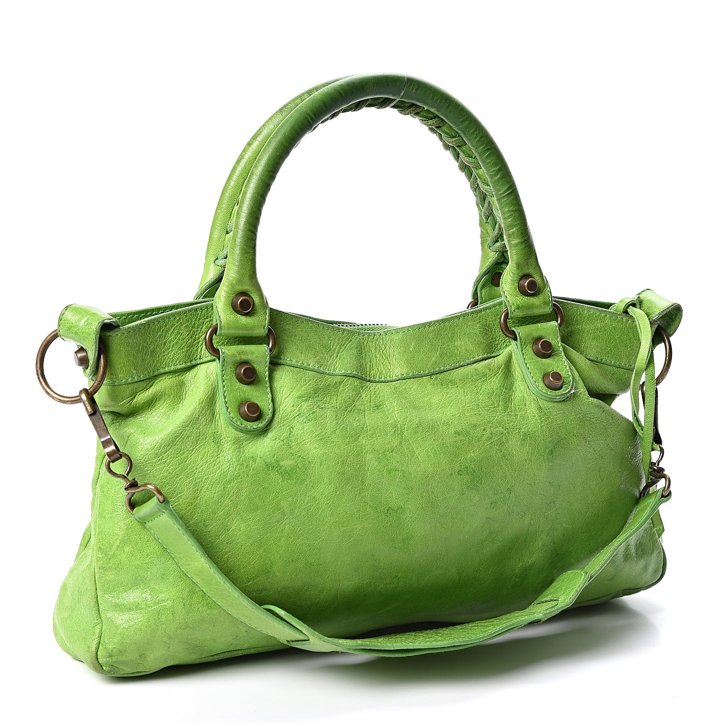 Agneau Classic Hardware First Apple Green