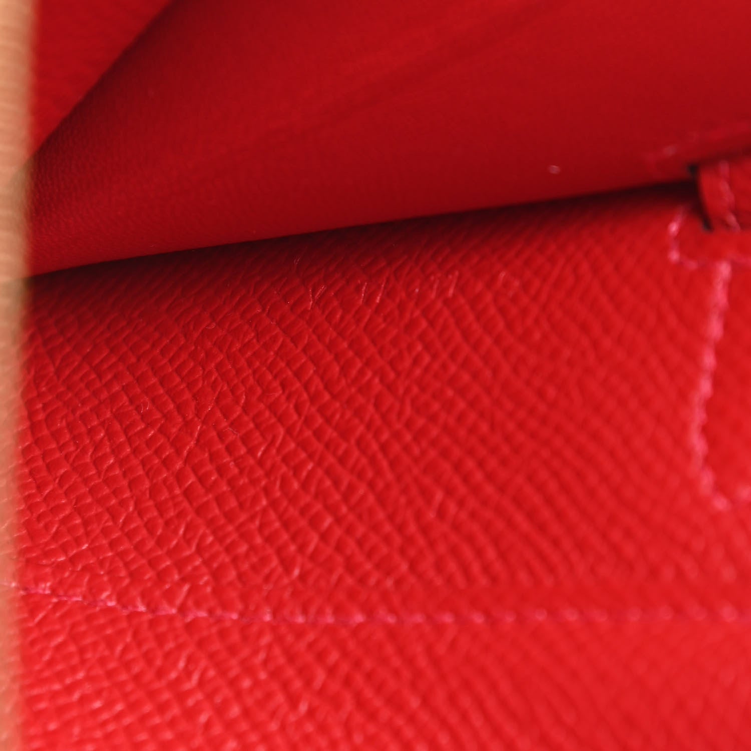 Hermes Epsom Kelly Wallet To Go Rouge Casaque 8 of 11