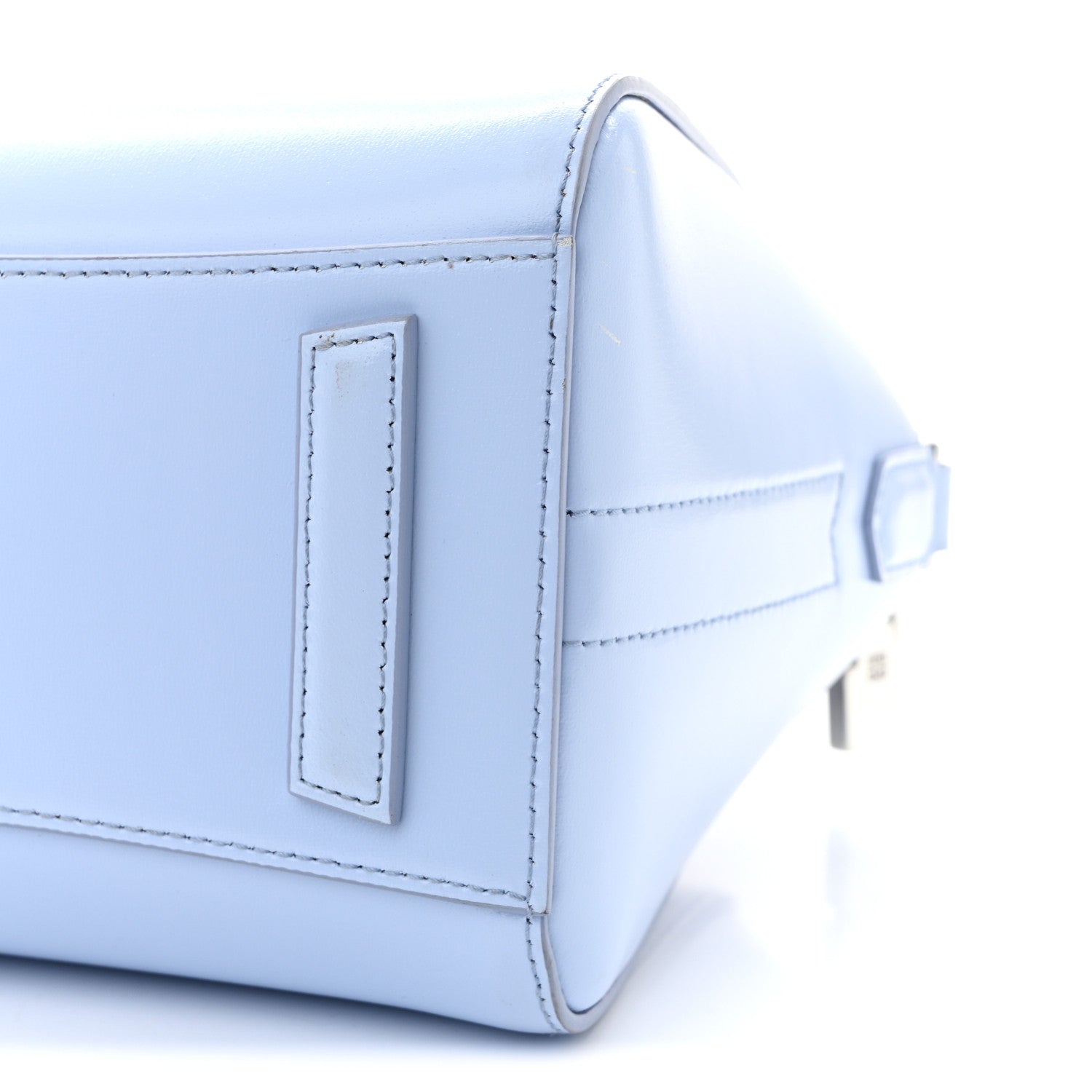 Givenchy Shiny Lord Calfskin Mini Antigona Baby Blue 9 of 10