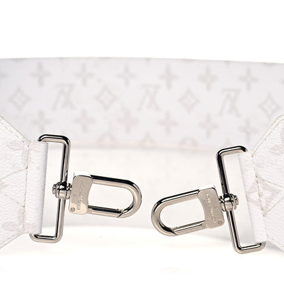 Louis Vuitton Monogram Shoulder Strap 80 MM White 3 of 6