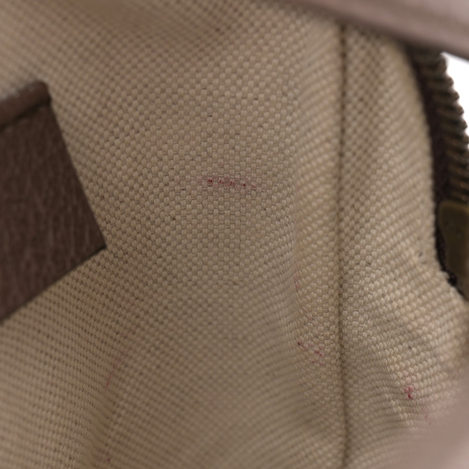 Gucci GG Supreme Monogram Web Mini Ophidia Messenger Brown 11 of 12
