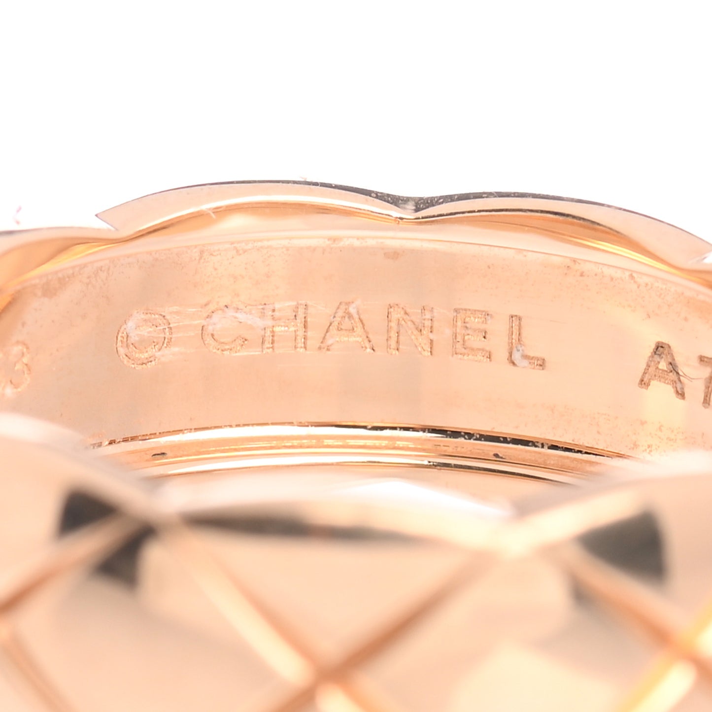 18K Yellow Gold Small Coco Crush Ring 53 6.5