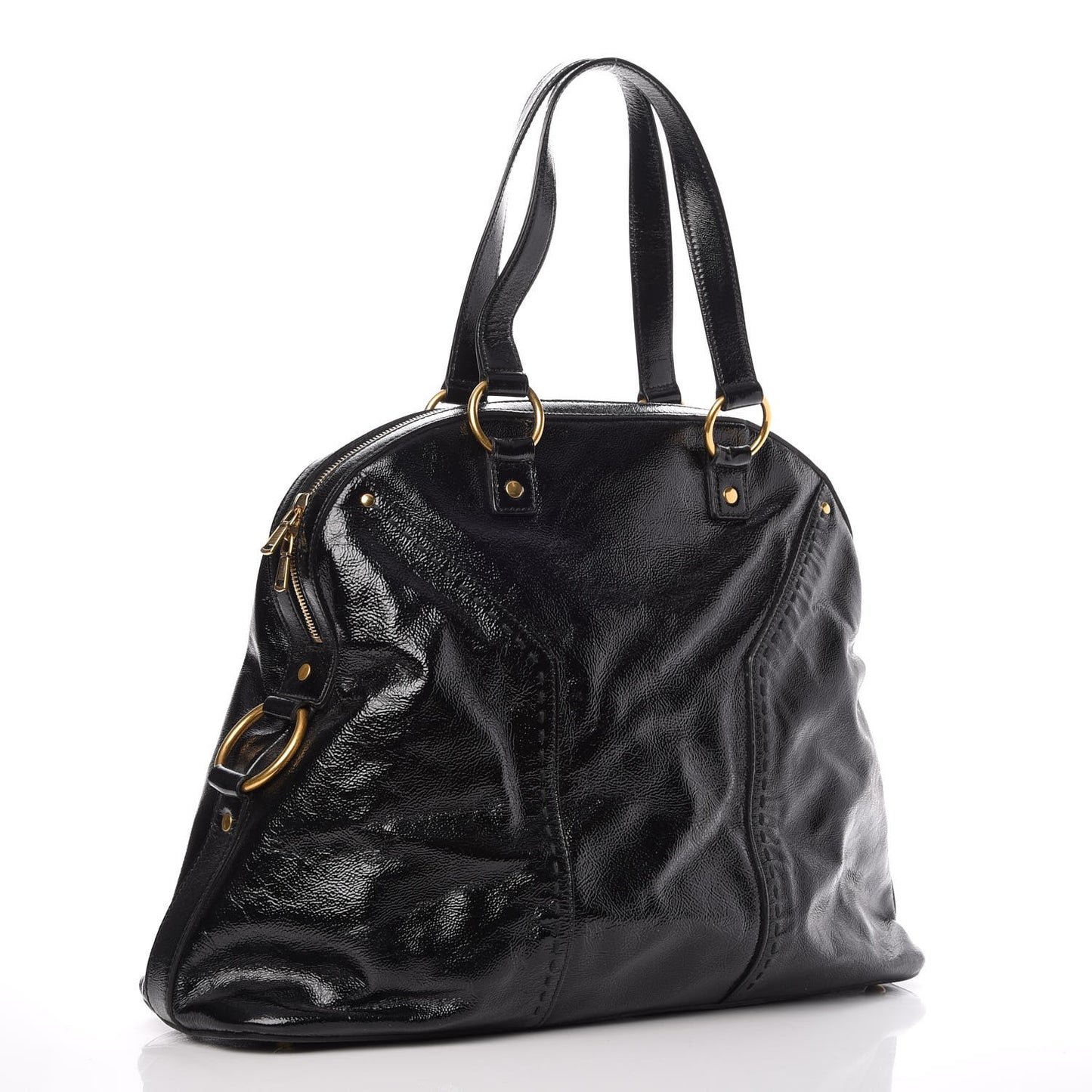 Patent Oversized Muse Black