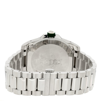 Gucci Stainless Steel 45mm Dive Quartz Watch Green 3 of 4