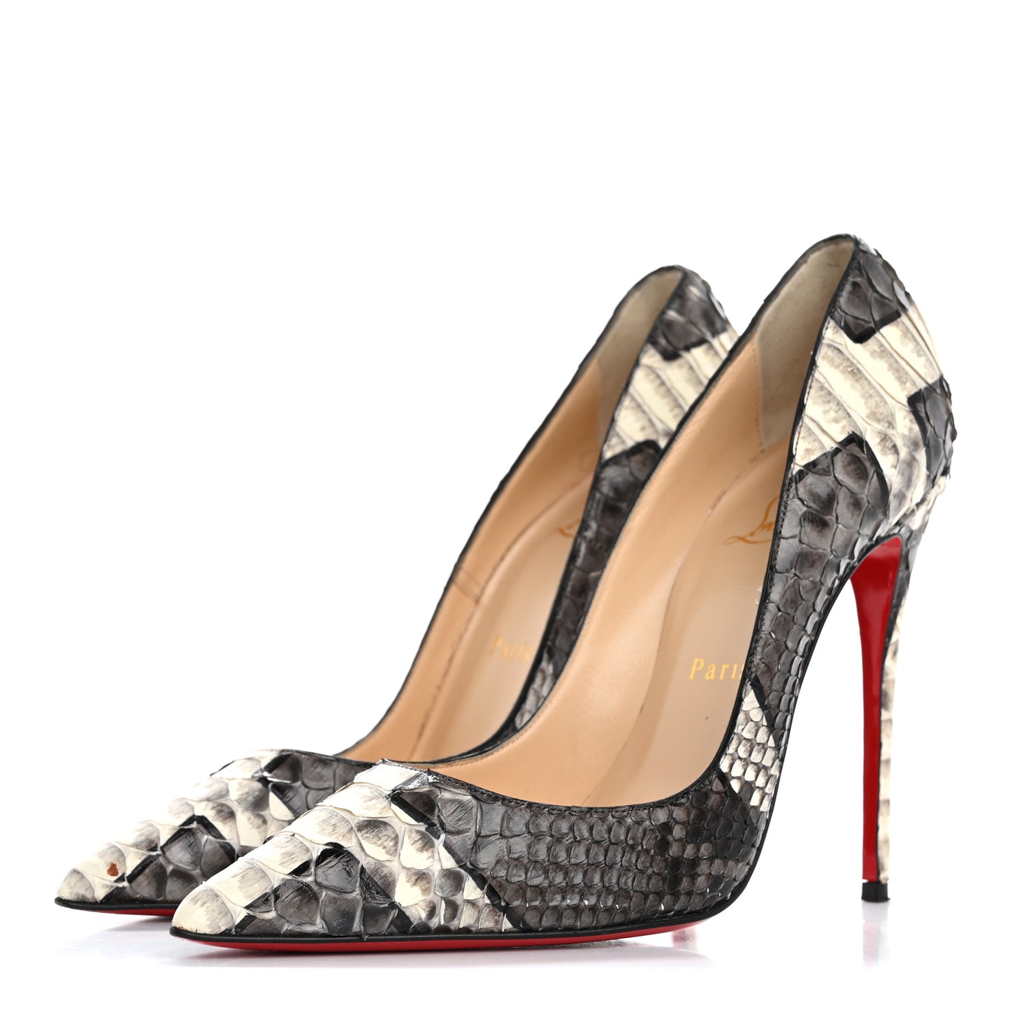 Snakeskin Croisade So Kate 120 Pumps 37.5 Lichen