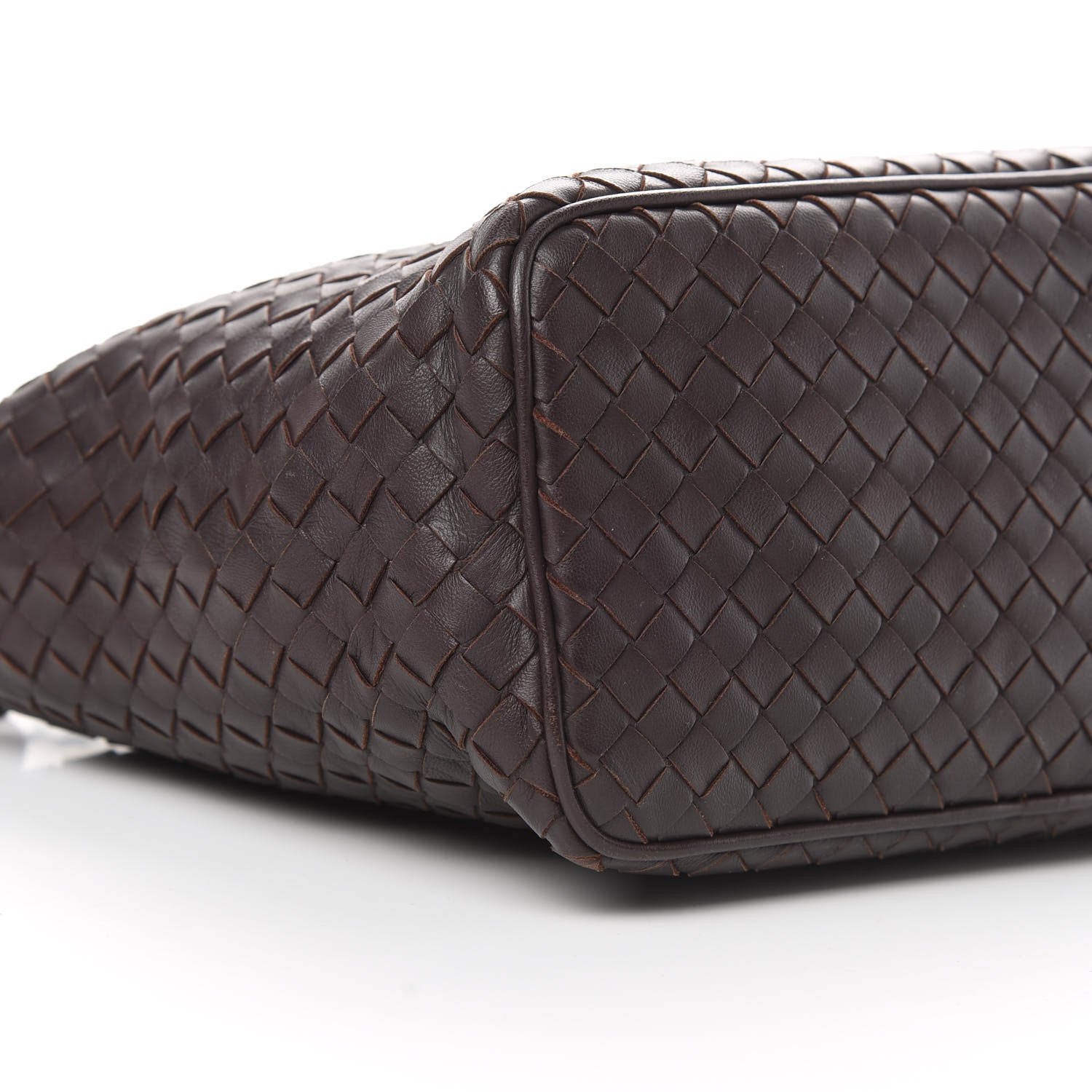 Bottega Veneta Nappa Intrecciato Small Shoulder Bag Ebano 9 of 10