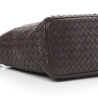 Bottega Veneta Nappa Intrecciato Small Shoulder Bag Ebano 9 of 10