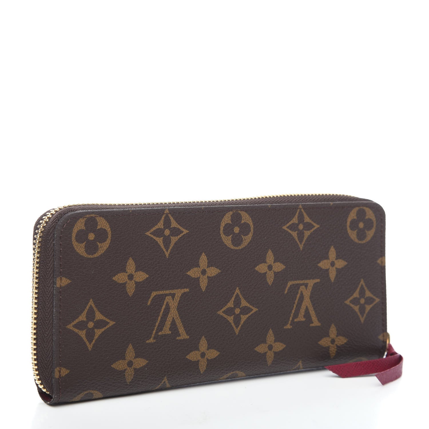 Louis Vuitton Monogram Clemence Wallet Fuchsia 2 of 6