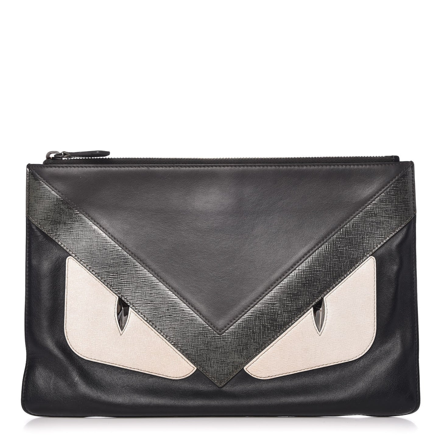 Vitello Century Elite Monster Eyes Pouch Black Graphite