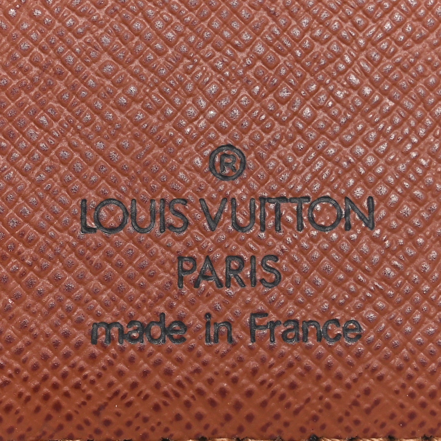 Monogram Pocket Organizer Card Holder