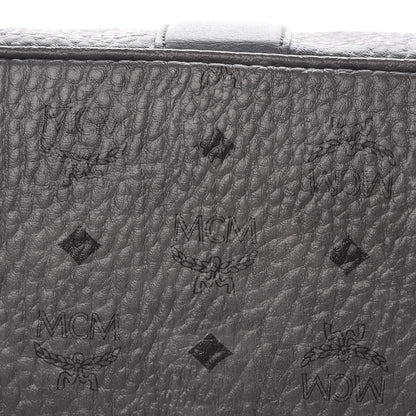 MCM Visetos Medium Liz Reversible Shopper Tote Phantom Grey 17 of 17