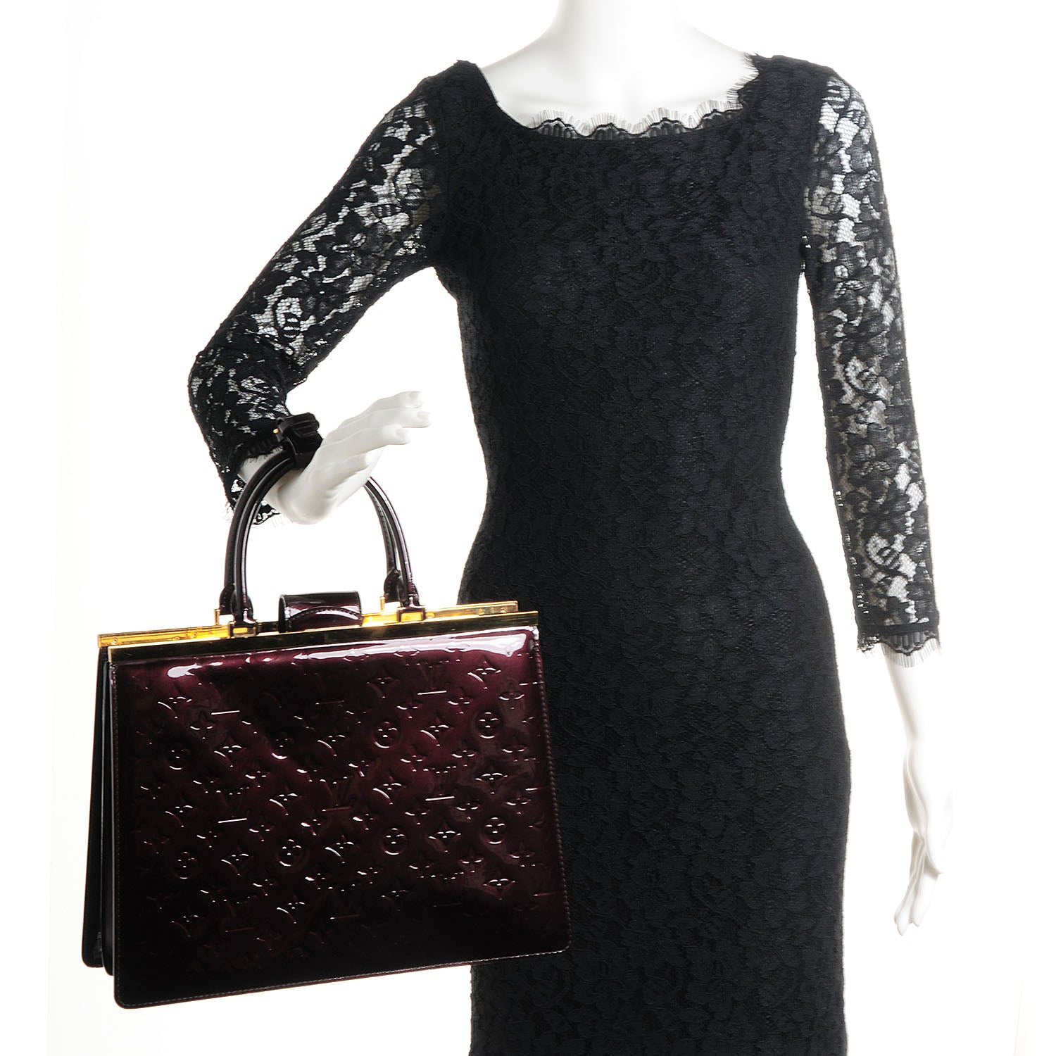 Louis Vuitton Vernis Deesse GM Amarante 2 of 7