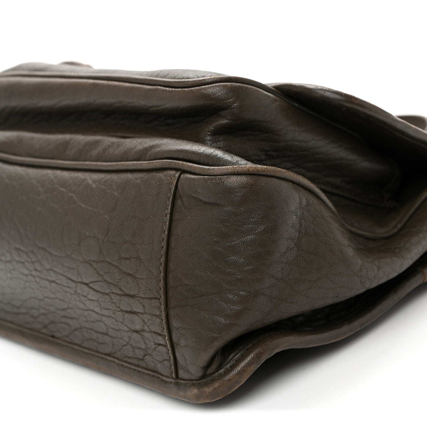 Grained Lambskin Monogram Medium Niki Chain Satchel Light Musk