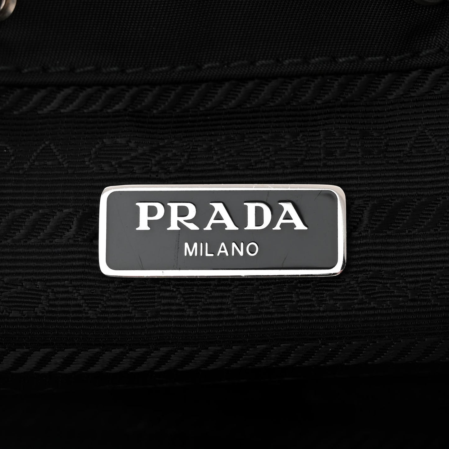Nylon Vela Mini Crossbody Backpack Black