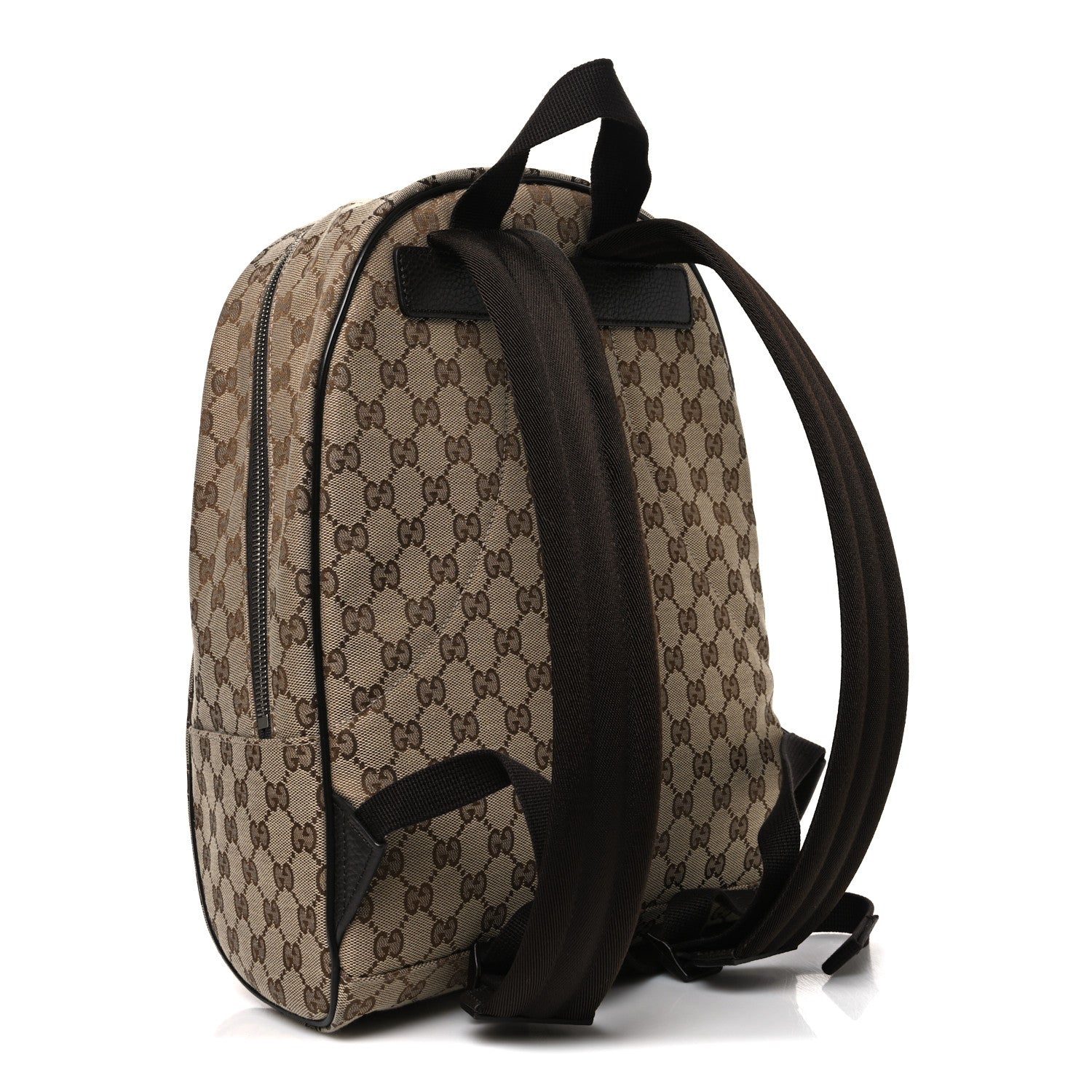 Gucci Monogram Travel Backpack Dark Brown 3 of 10