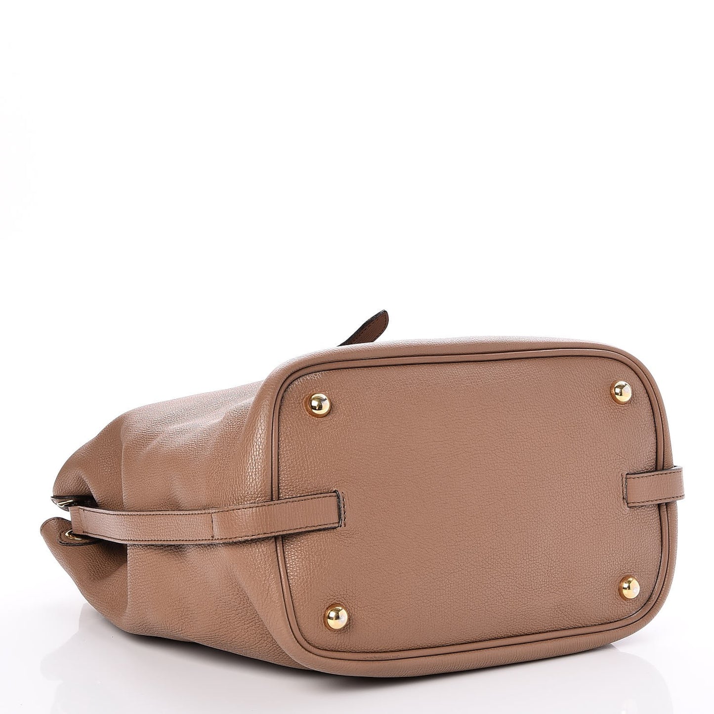 Grainy Calfskin Medium Sycamore Hobo Dark Sand