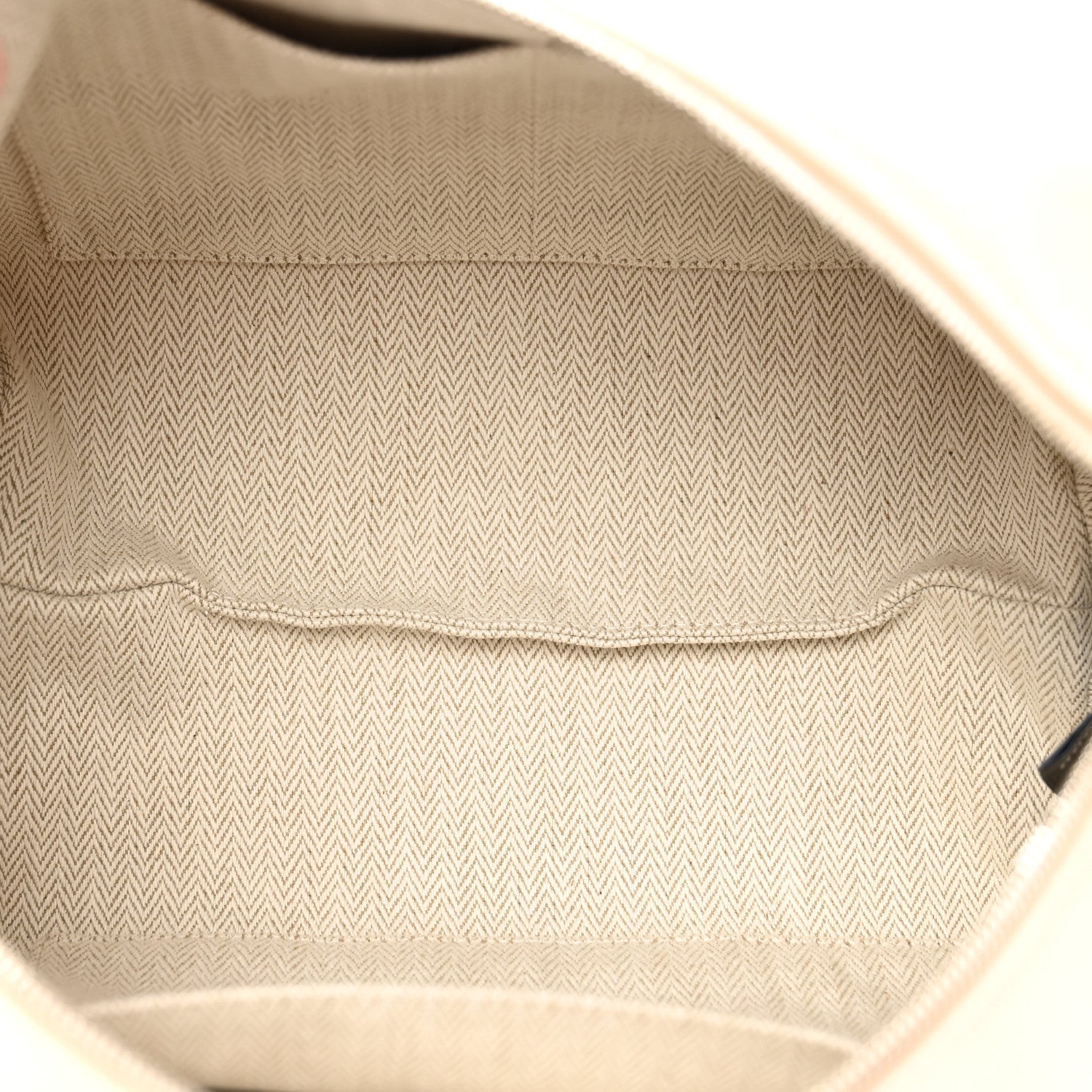 Hermes Canvas Small Bride-A-Brac Pouch Natural 5 of 6