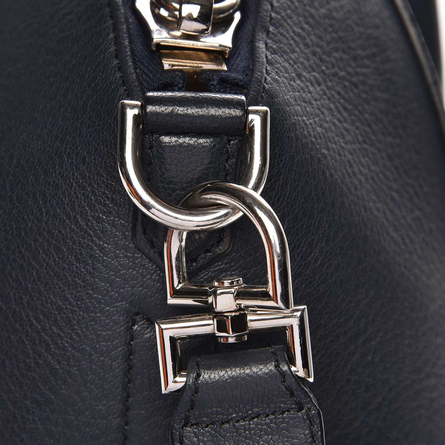 Givenchy Sugar Goatskin Medium Antigona Navy 16 of 18