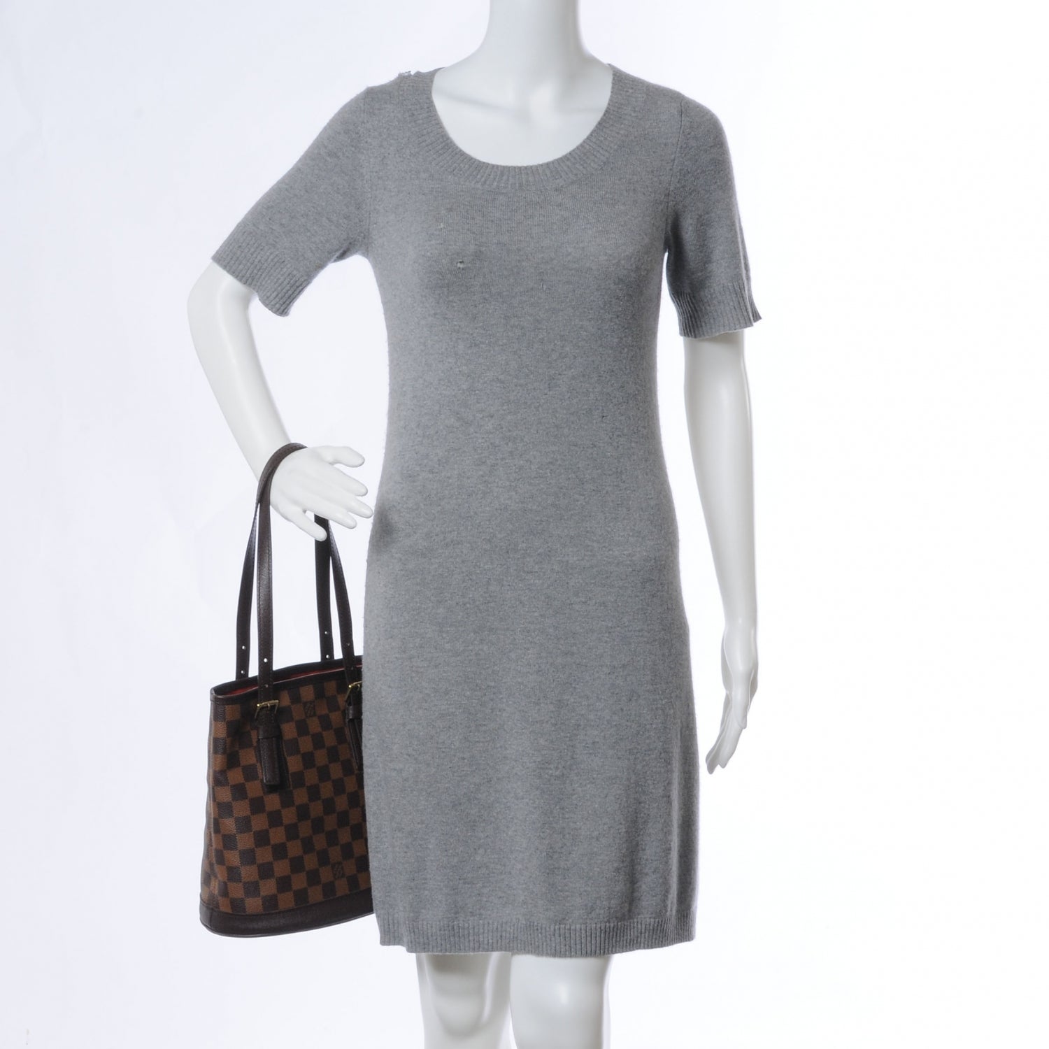 Louis Vuitton Damier Ebene Marais Bucket 23 2 of 10
