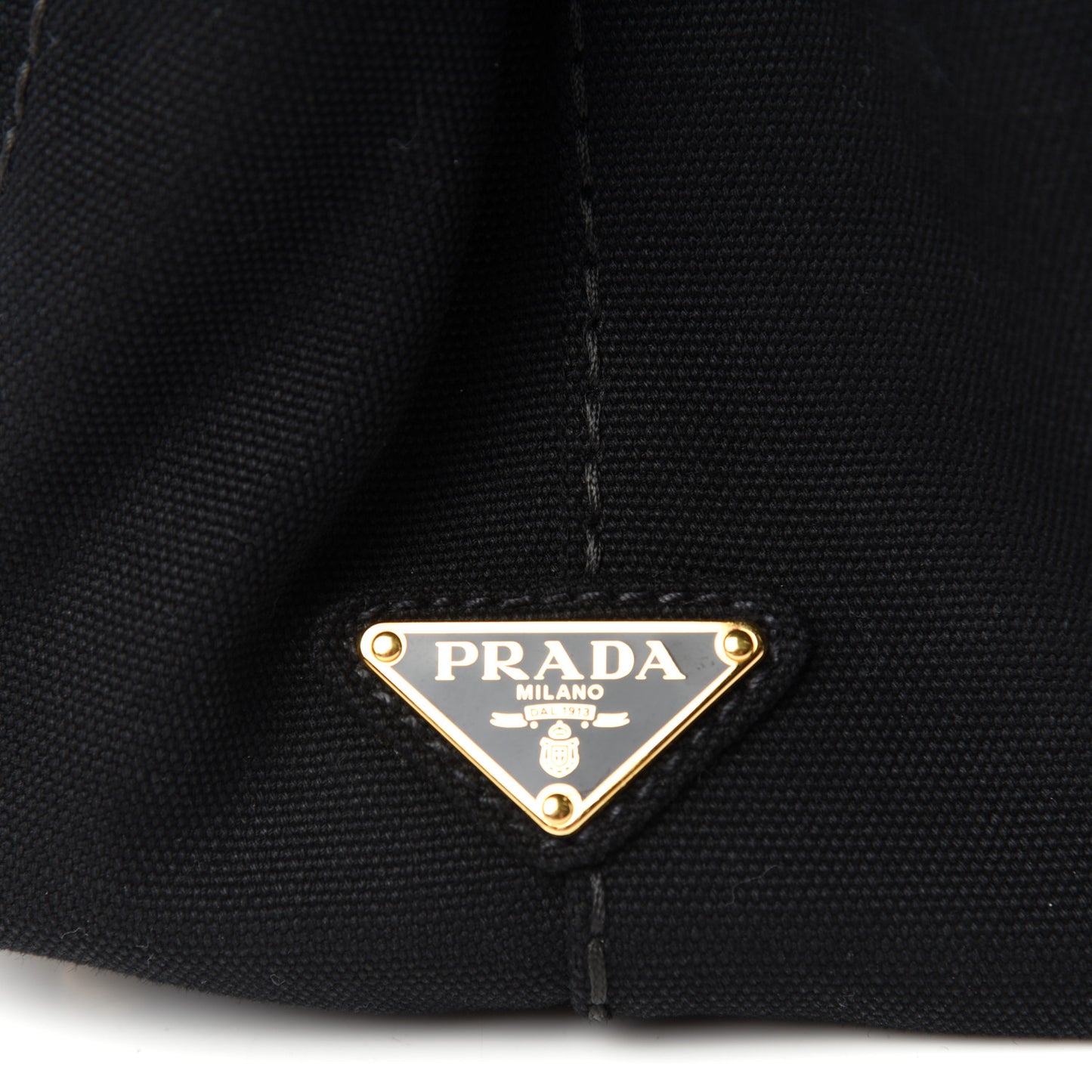Canapa Small Logo Tote Black