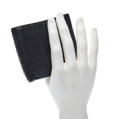Bottega Veneta Nappa Intrecciato Bi-Fold Wallet Black 2 of 9