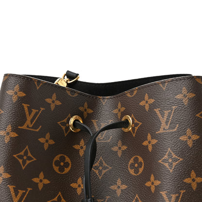 Louis Vuitton Monogram Neonoe MM Black 9 of 11