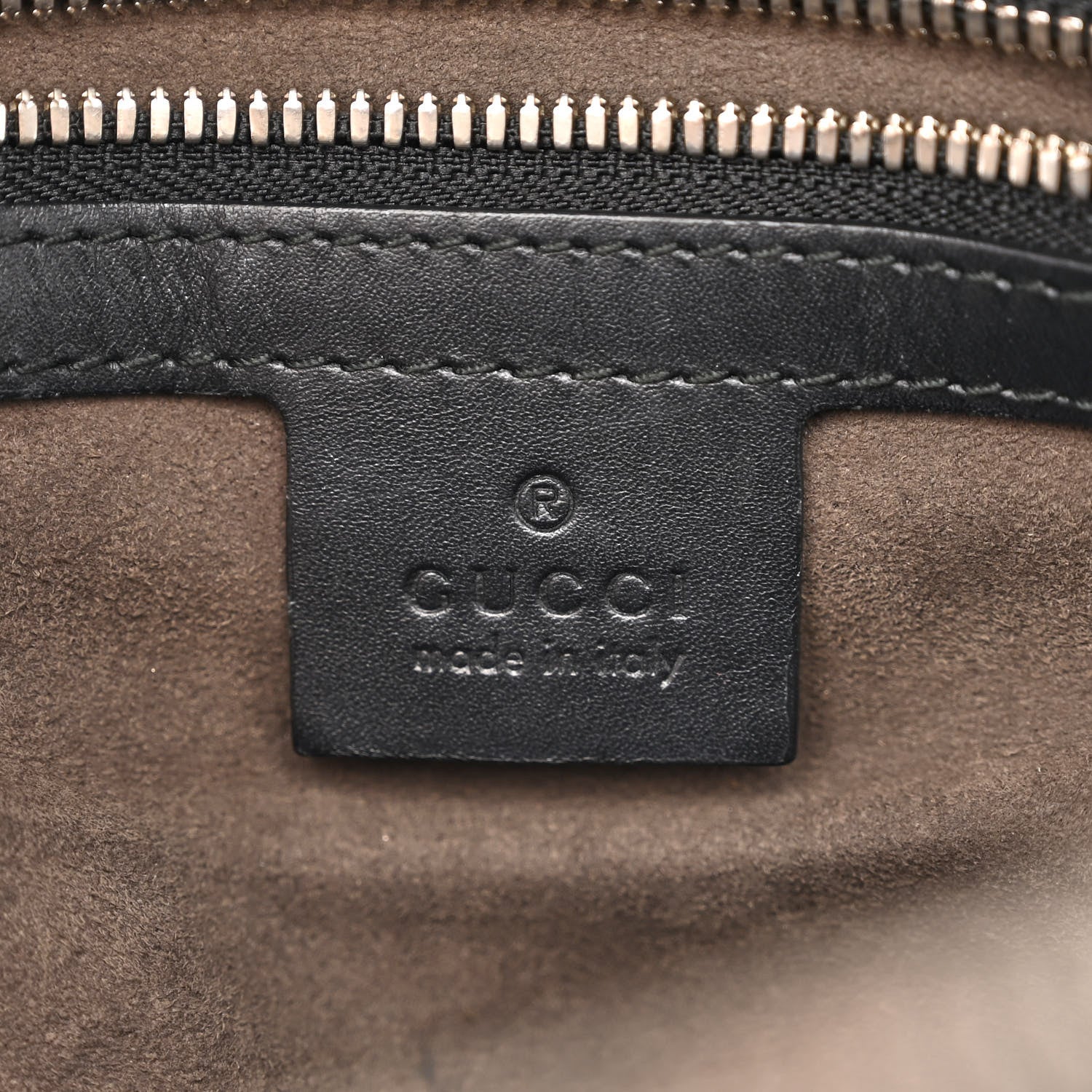 Gucci Guccissima Signature Small Day Backpack Black 7 of 19