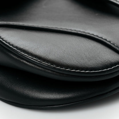 Christian Dior Calfskin Mini Saddle Bag Black 9 of 10